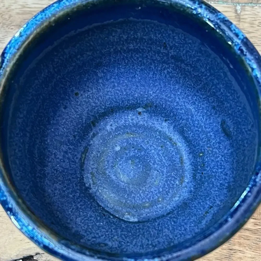 Handmade Stoneware Goblet 4